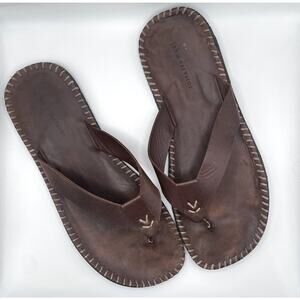 John Varvatos | Shoes | John Varvatos Brown Leather Sandals  display picture 1